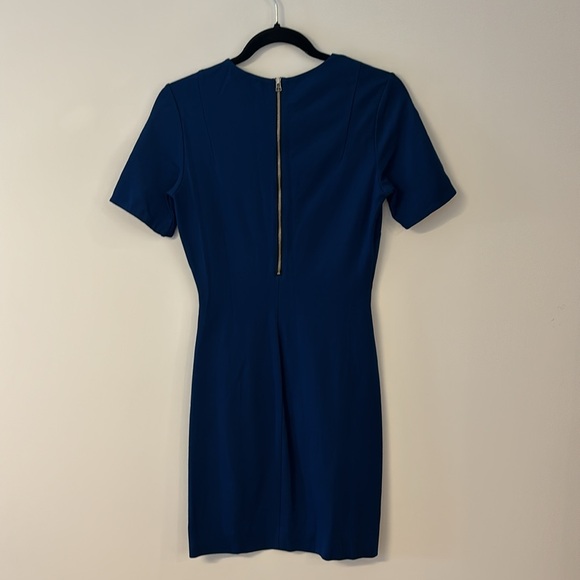 Aritzia Wilfred bodycon blue mini dress - Picture 8 of 12
